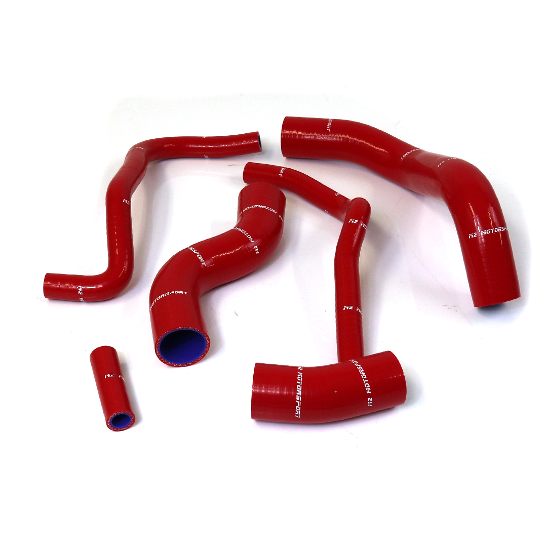 TOYOTA GT86 & SUBARU BRZ SILICONE RADIATOR AND HEATER HOSES - RED - | M2 MOTORSPORT / M2-SRH-TOY336RD