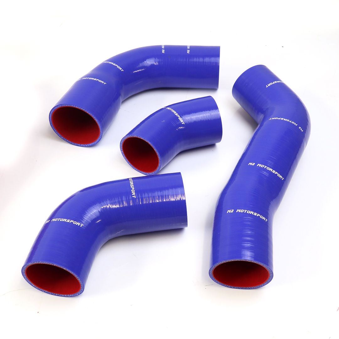 SUPRA 93-02 JZA80 2JZ SILICONE TURBO HOSES - BLUE - | M2 MOTORSPORT / M2-STH-TOY095BL